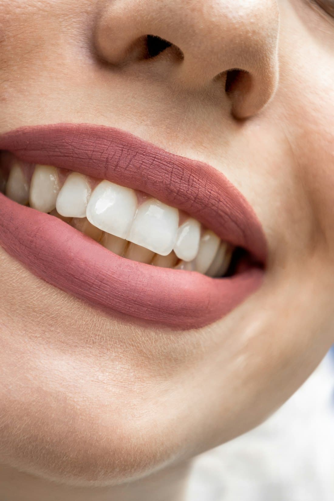Primer plano de una sonrisa
